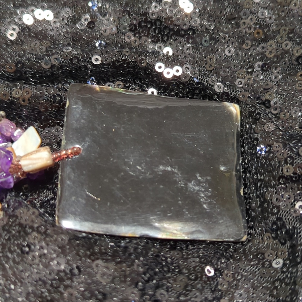 Two amethyst necklaces - Picture 5 of 5